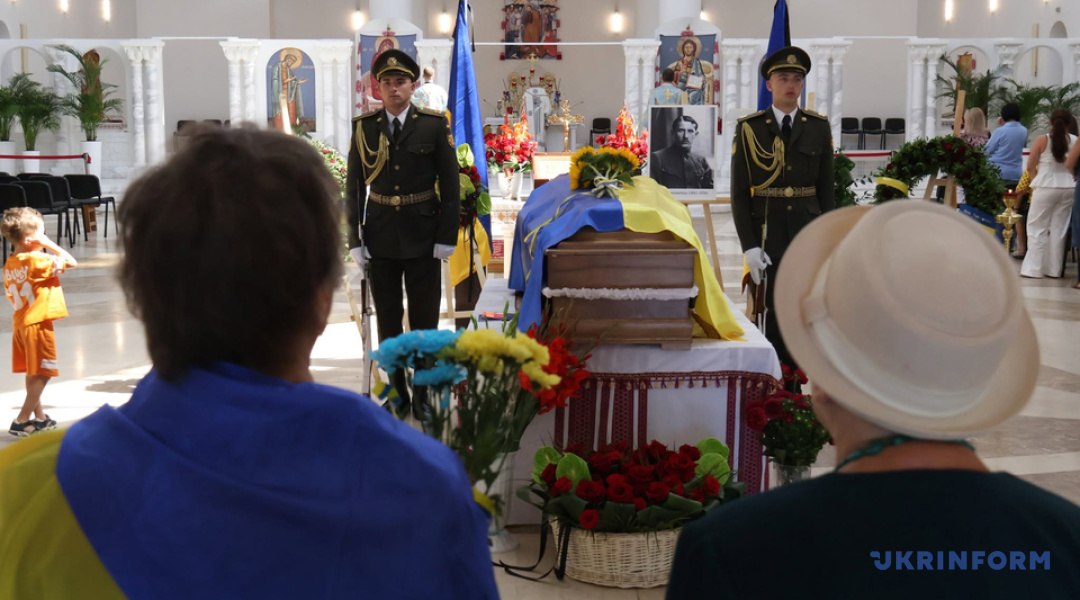 У Києві провели заупокійну службу за полковником УНР Євгеном Коновальцем