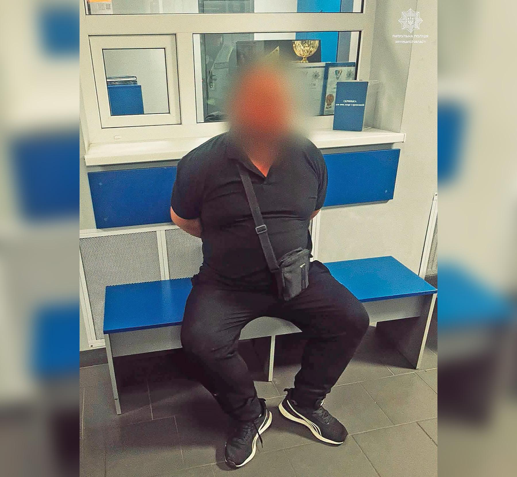 34-річного дебошира затримали у Вінниці