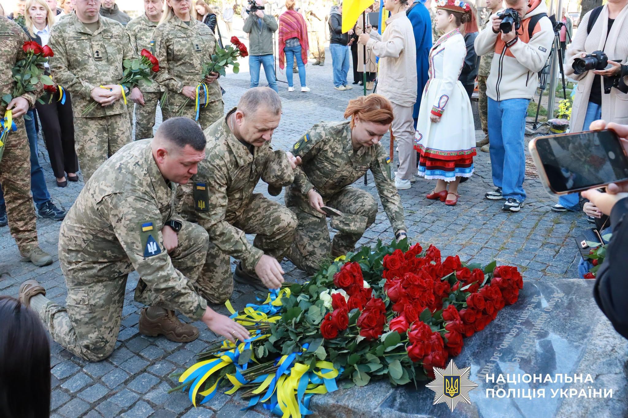 Вшанування полеглих за Україну захисників відбулося у Вінниці